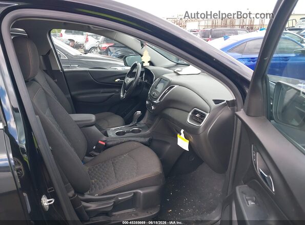3GNAXJEV1LL149008 2020 CHEVROLET EQUINOX Black Widok wnętrza z przodu