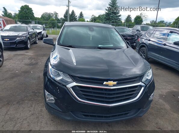 3GNAXJEV1LL149008 2020 CHEVROLET EQUINOX Black Widok zestawu wskaźników
