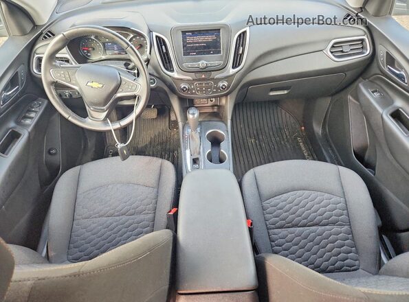 3GNAXJEV1LS640801 2020 CHEVROLET EQUINOX Blue Вид панелі приладів