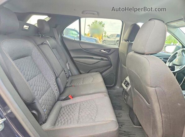 3GNAXJEV1LS640801 2020 CHEVROLET EQUINOX Blue Вид задньої частини салону