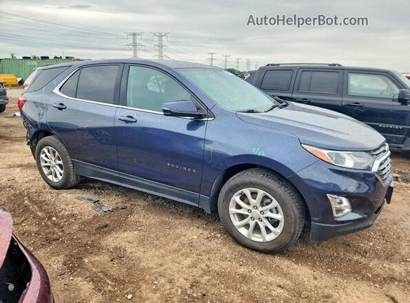 3GNAXJEV2JL106858 2018 CHEVROLET EQUINOX Blue წინა მარჯვენა