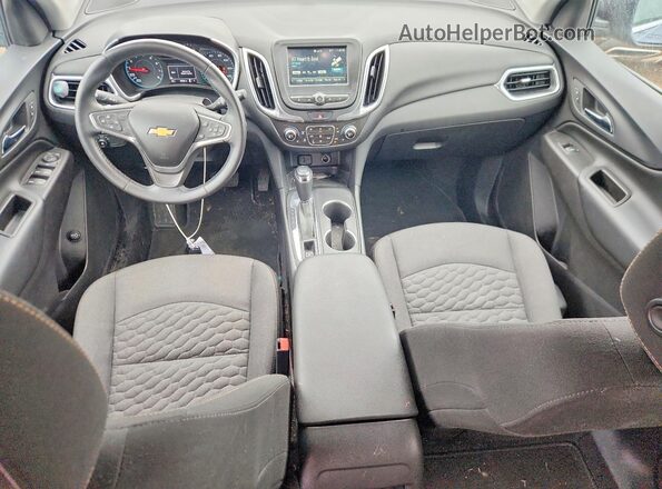 3GNAXJEV2JL106858 2018 CHEVROLET EQUINOX Blue წინა პანელის ხედი