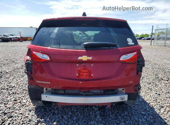 3GNAXJEV2JS592724 2018 CHEVROLET EQUINOX Red Widok z tyłu