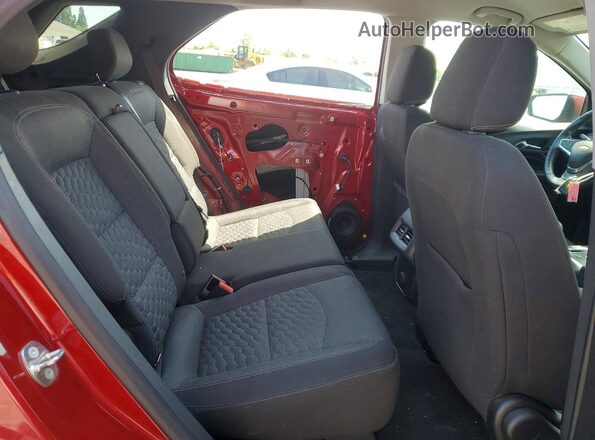 3GNAXJEV2JS592724 2018 CHEVROLET EQUINOX Red Widok wnętrza z tyłu