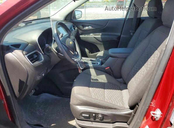 3GNAXJEV2JS592724 2018 CHEVROLET EQUINOX Red Widok wnętrza z przodu