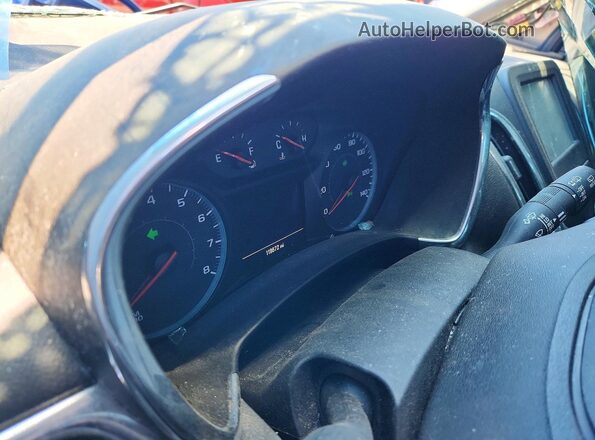 3GNAXJEV2JS592951 2018 CHEVROLET EQUINOX Gray ხელსაწყოთა პანელის ხედი