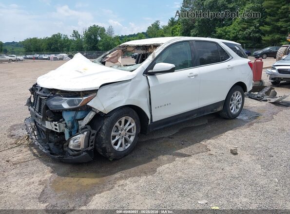 3GNAXJEV3MS121444 2021 CHEVROLET EQUINOX Белый Передняя левая четверть