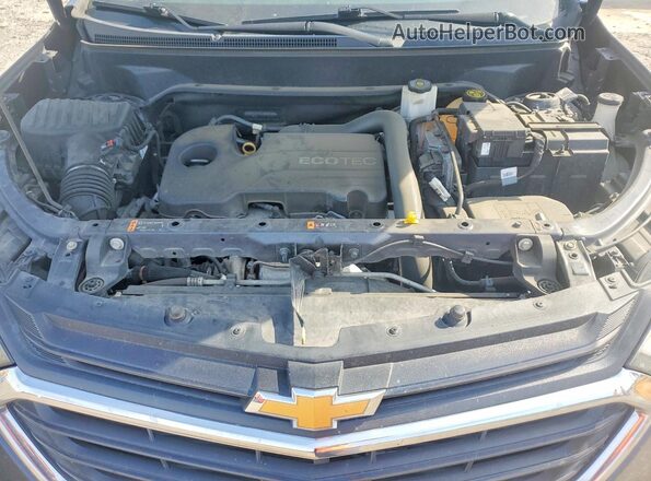 3GNAXJEV4JS525185 2018 CHEVROLET EQUINOX Gray Engine compartment view
