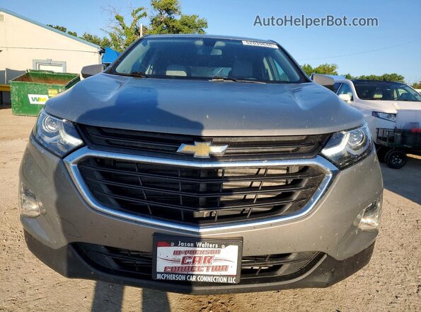 3GNAXJEV4JS574984 2018 CHEVROLET EQUINOX Gray Вид спереду