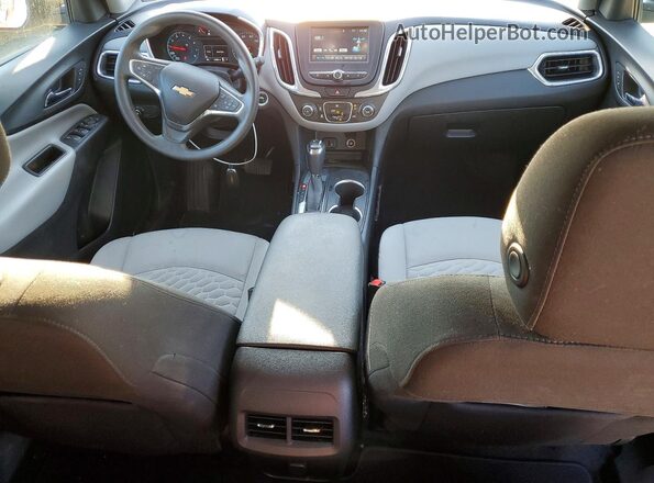3GNAXJEV4JS574984 2018 CHEVROLET EQUINOX Gray Вид панелі приладів