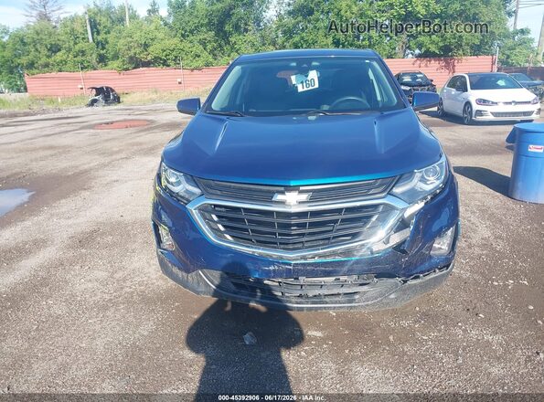 3GNAXJEV4LL343810 2020 CHEVROLET EQUINOX Blue Սարքավորումների վահանակի տեսք
