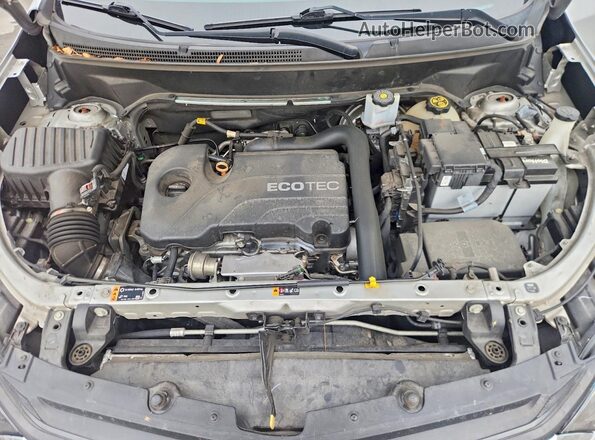 3GNAXJEV4MS162598 2021 CHEVROLET EQUINOX Silver Widok komory silnika