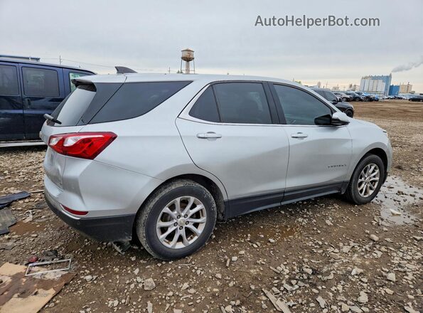 3GNAXJEV5JS570359 2018 CHEVROLET EQUINOX Silver Trasero derecho