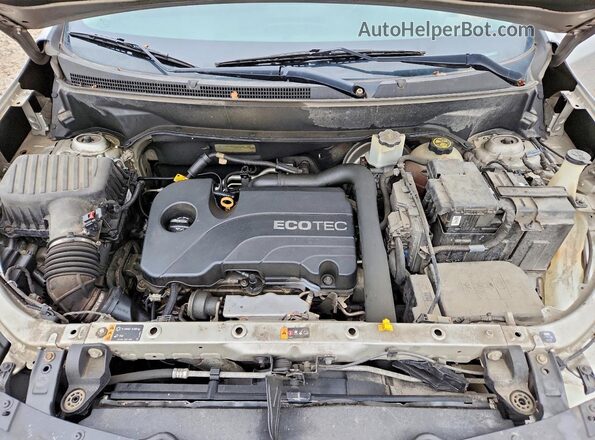 3GNAXJEV5JS570359 2018 CHEVROLET EQUINOX Silver Vista del compartimento del motor