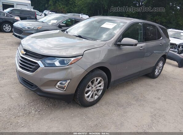 3GNAXJEV5JS577294 2018 CHEVROLET EQUINOX Gray Front left