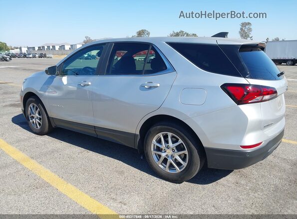 3GNAXJEV5NL224988 2022 CHEVROLET EQUINOX Silver Trasero izquierdo