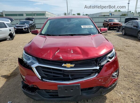 3GNAXJEV6JS518741 2018 CHEVROLET EQUINOX Burgundy Դիմացի տեսք