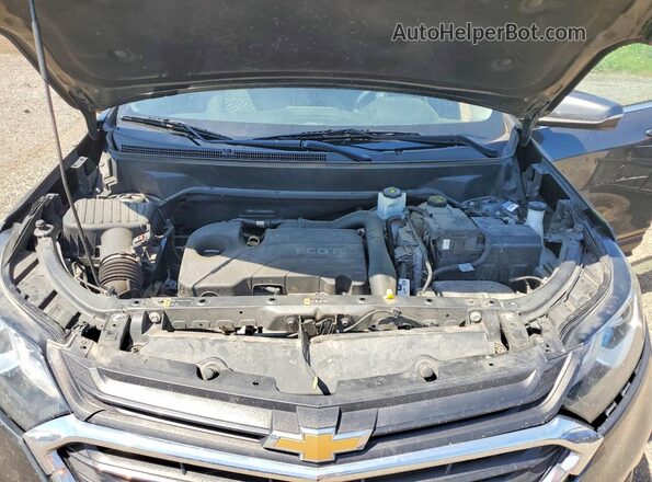 3GNAXJEV6JS525074 2018 CHEVROLET EQUINOX Charcoal Vista del compartimento del motor
