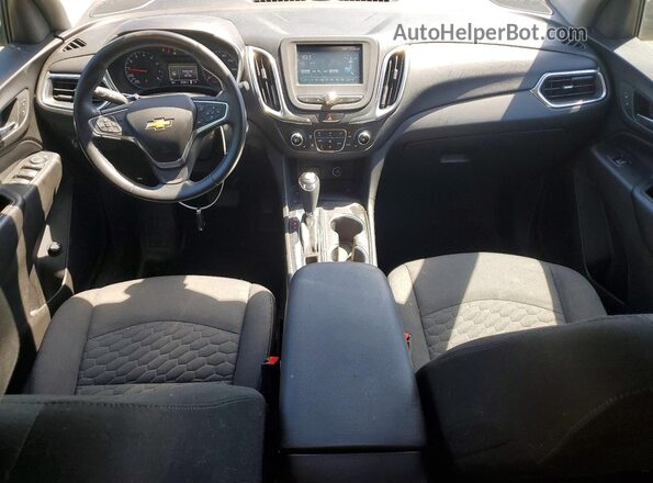 3GNAXJEV6JS525074 2018 CHEVROLET EQUINOX Charcoal Vista del salpicadero