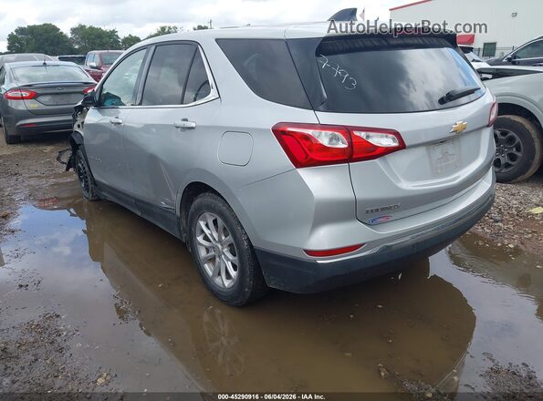 3GNAXJEV7JL377933 2018 CHEVROLET EQUINOX Silver Trasero izquierdo