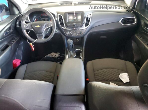 3GNAXJEV7JS552817 2018 CHEVROLET EQUINOX Gray Вид панелі приладів