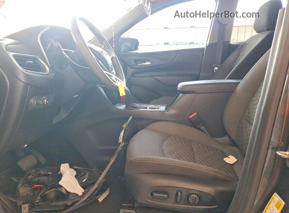 3GNAXJEV7JS552817 2018 CHEVROLET EQUINOX Gray Вид салону спереду