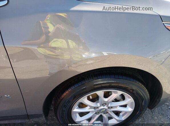 3GNAXJEV7JS604334 2018 CHEVROLET EQUINOX Gray 
