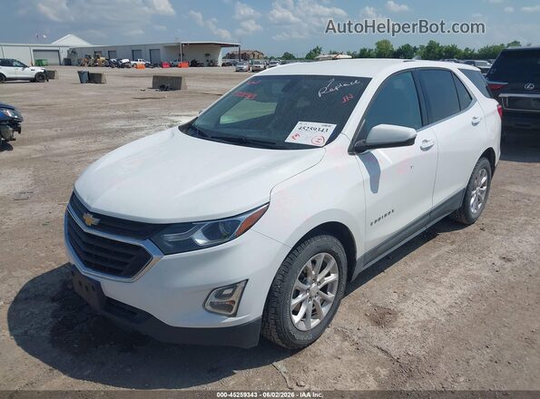 3GNAXJEV7JS636507 2018 CHEVROLET EQUINOX White Առջևի ձախ երեք քառորդ տեսարան