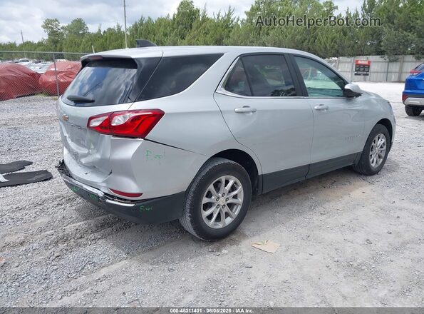 3GNAXJEV7ML394574 2021 CHEVROLET EQUINOX Silver Trasero derecho