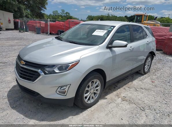 3GNAXJEV7ML394574 2021 CHEVROLET EQUINOX Silver Vista tres cuartos delantera izquierda