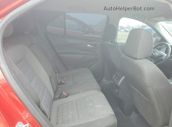 3GNAXJEV7NL101340 2022 CHEVROLET EQUINOX Red Vista interior trasera