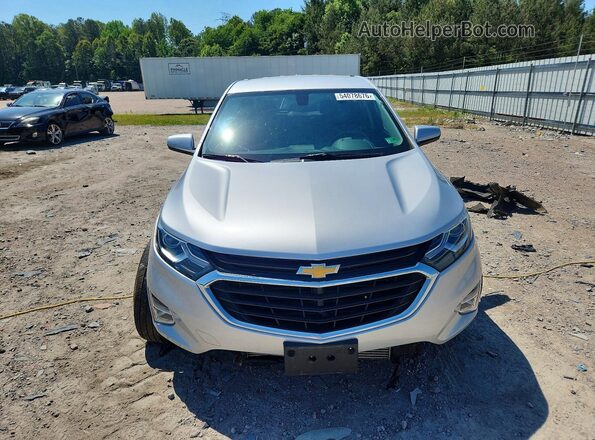 3GNAXJEV8JS558349 2018 CHEVROLET EQUINOX Silver Вид спереду