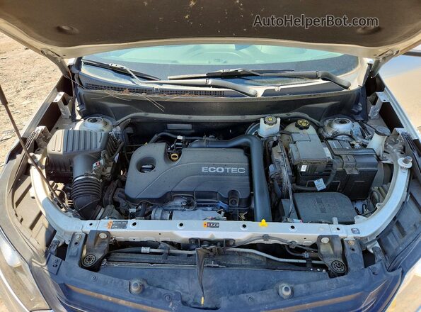 3GNAXJEV8JS558349 2018 CHEVROLET EQUINOX Silver Вид підкапотного простору