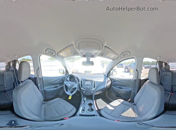 3GNAXJEV8JS558349 2018 CHEVROLET EQUINOX Silver Панорамний вид салону 360°