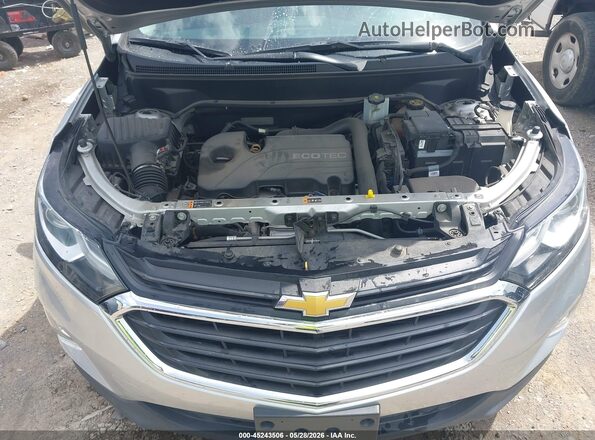 3GNAXJEV8JS599693 2018 CHEVROLET EQUINOX Серебряный 