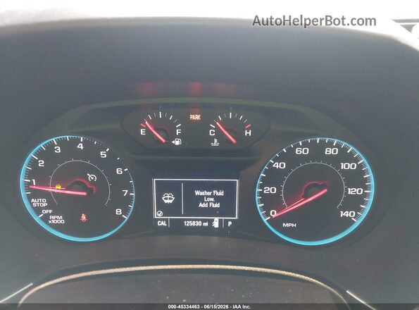 3GNAXJEV8JS624995 2018 CHEVROLET EQUINOX White Widok tylnych siedzeń