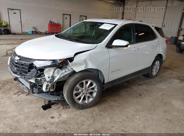3GNAXJEV8JS624995 2018 CHEVROLET EQUINOX White Przód lewy