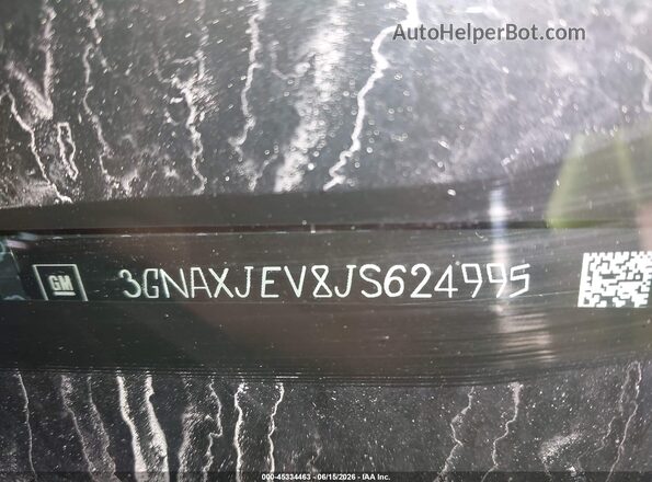 3GNAXJEV8JS624995 2018 CHEVROLET EQUINOX White Widok komory silnika