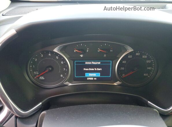 3GNAXJEV8LS735906 2020 CHEVROLET EQUINOX White ხელსაწყოთა პანელის ხედი
