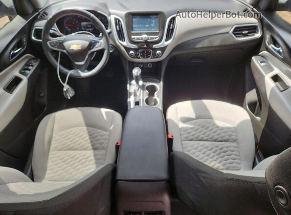 3GNAXJEV9JS519964 2018 CHEVROLET EQUINOX White Вид панелі приладів
