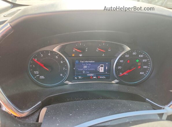 3GNAXJEV9LS667552 2020 CHEVROLET EQUINOX White Вид щитка приладів