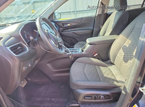 3GNAXJEV9MS125014 2021 CHEVROLET EQUINOX Black Widok wnętrza z przodu