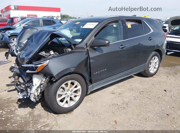 3GNAXJEVXJS502736 2018 CHEVROLET EQUINOX Gray Front left