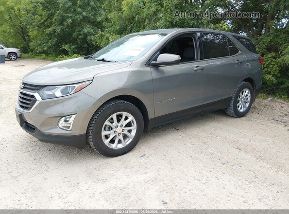 3GNAXJEVXJS526437 2018 CHEVROLET EQUINOX Beige Առջևի ձախ երեք քառորդ տեսարան