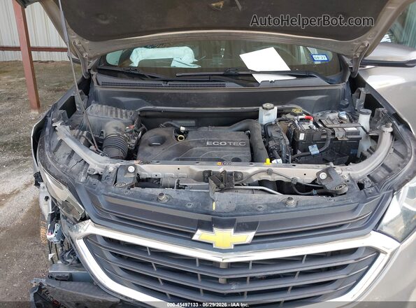 3GNAXJEVXJS542489 2018 CHEVROLET EQUINOX Gold Вид ззаду