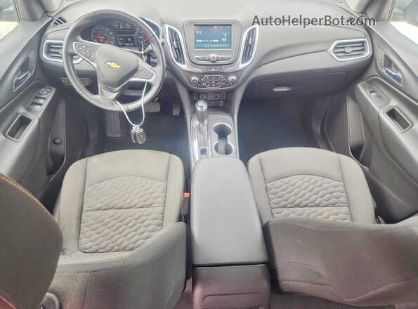 3GNAXJEVXJS614484 2018 CHEVROLET EQUINOX Silver Dashboard view