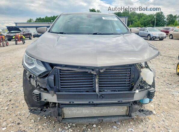 3GNAXJEVXJS614484 2018 CHEVROLET EQUINOX Silver Front view