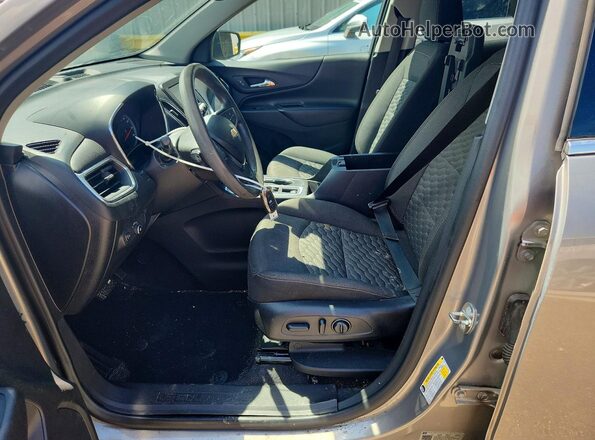 3GNAXJEVXJS643502 2018 CHEVROLET EQUINOX Tan Widok wnętrza z przodu