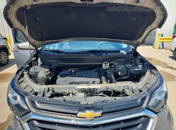 3GNAXJEVXJS643502 2018 CHEVROLET EQUINOX Tan Widok komory silnika