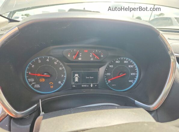 3GNAXJEVXJS643502 2018 CHEVROLET EQUINOX Tan Widok zestawu wskaźników
